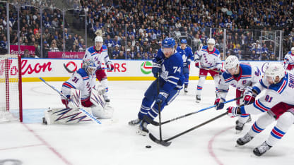 New York Rangers Toronto Maple Leafs game recap October 19