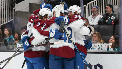 Colorado Avalanche San Jose Sharks game recap October 20