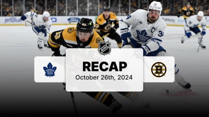 Resumen: BOS 4, TOR 3 OVERTIME