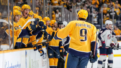 Forsberg's top-shelf tally