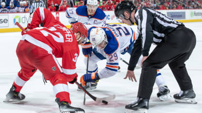 Edmonton Oilers v Detroit Red Wings