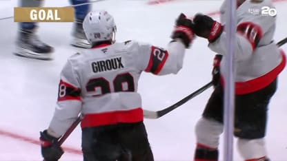 Giroux blasts in one-timer