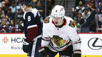 Chicago Blackhawks Colorado Avalanche game recap October 28