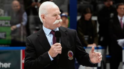 Lanny McDonald final induction ceremony as Hockey Hall of Fame chairman 