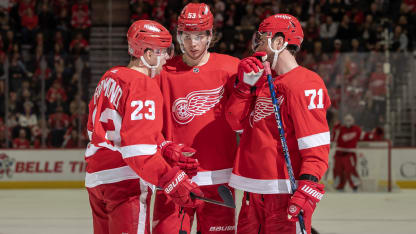 Red Wings Larkin Seider Raymond