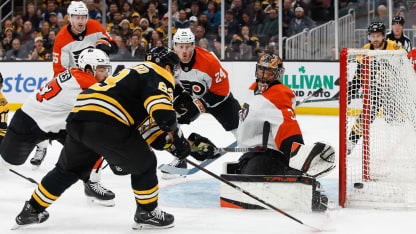 Philadelphia Flyers Boston Bruins game recap October 29