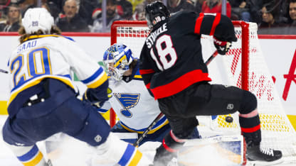 St Louis Blues Ottawa Senators game recap October 29