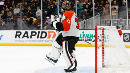 Emil Andrae Samuel Ersson bäddade för Philadelphia Flyers seger