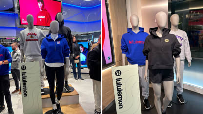 NHL lululemon launch event