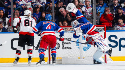 Ottawa Senators New York Rangers game recap November 1