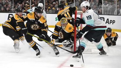 Seattle Kraken Boston Bruins game recap November 3