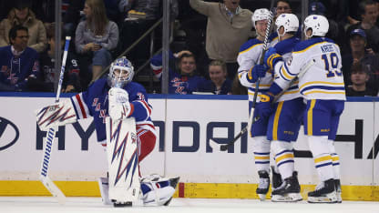 Buffalo Sabres New York Rangers game recap November 7