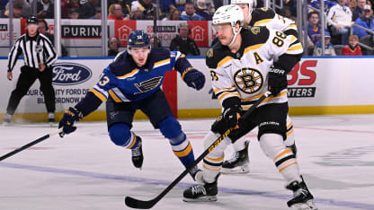 Boston Bruins St Louis Blues game recap November 12