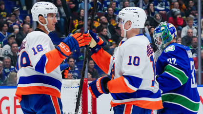 New York Islanders Vancouver Canucks game recap November 14