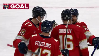 Barkov buries backhand SHG