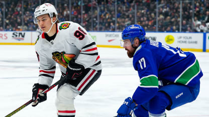 Blackhawks Connor Bedard struggles in Vancouver homecoming