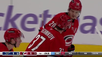 Svechnikov starts off Hurricanes with PPG