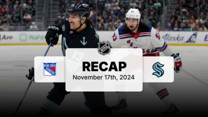 NYR at SEA | Recap