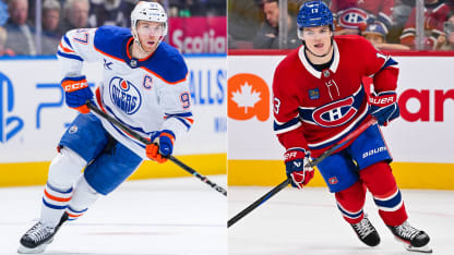 On Tap McDavid EDM vs Caufield MTL