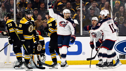 Columbus Blue Jackets Boston Bruins game recap November 18