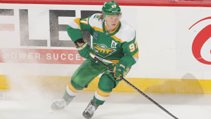 Wild Kaprizov leading Hart Trophy race at quarter mark of season