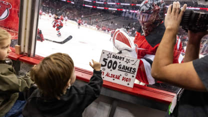 Devils vs. Hurricanes, Markstrom's 500th