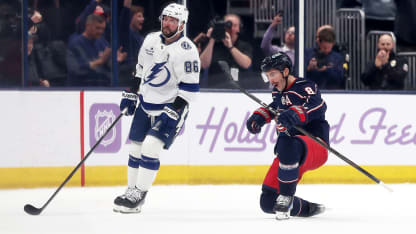 Tampa Bay Lightning Columbus Blue Jackets game recap November 21