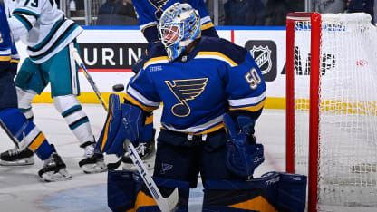 San Jose Sharks St. Louis Blues game recap November 21