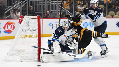 Winnipeg Jets Pittsburgh Penguins game recap November 22