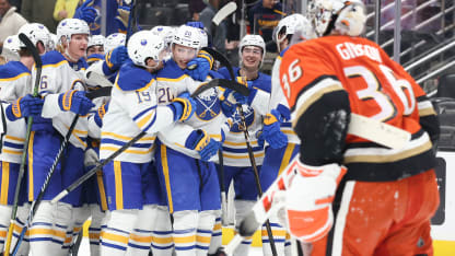 Buffalo Sabres Anaheim Ducks game recap November 22