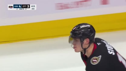 Stützle's 100th career goal