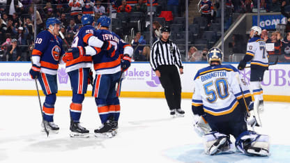 St. Louis Blues New York Islanders game recap November 23