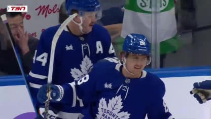 Nylander shovels it in five-hole