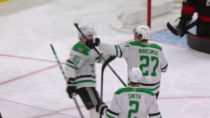 DAL@CAR: Marchment scores goal against Spencer Martin