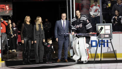 Markstrom's 500th Game Ceremony