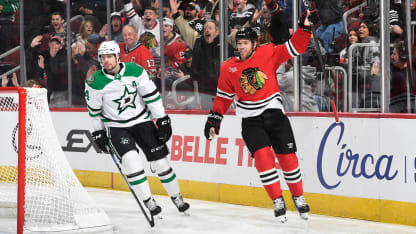 Dallas Stars Chicago Blackhawks game recap November 27