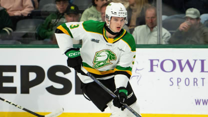 San Jose likes what they see in OHL defenseman Sam Dickinson