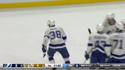 Hagel's 100th NHL goal