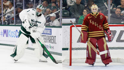 Trey Augustine Jacob Fowler among early candidates for Richter Award as top NCAA goalie