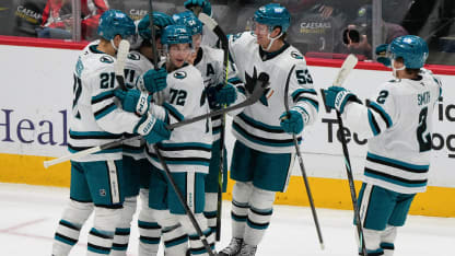 Sharks celebrate OT win