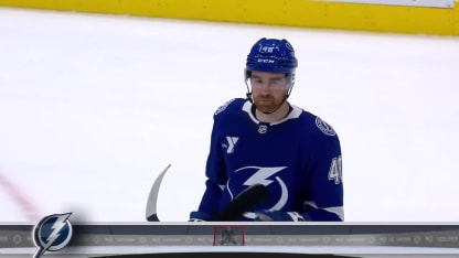 SJS@TBL: Perbix scores goal against Mackenzie Blackwood