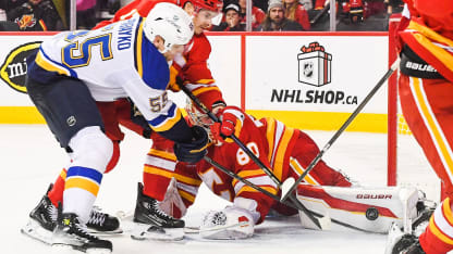 St. Louis Blues Calgary Flames game recap December 5