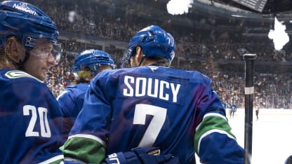 Soucy breaks the ice