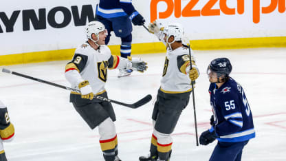 Barbashev Scores First Career Overtime Goal to Give Vegas 3-2 Win Over Jets