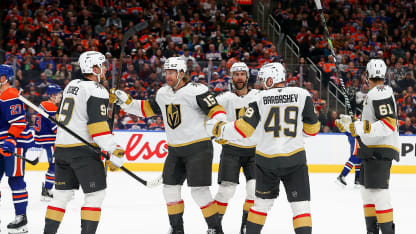 VGK@EDM: Barbashev scores goal against Stuart Skinner