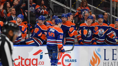 VGK@EDM: Hyman scores goal against Adin Hill