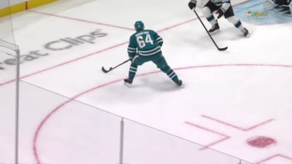 UTA@SJS: Granlund scores goal against Karel Vejmelka