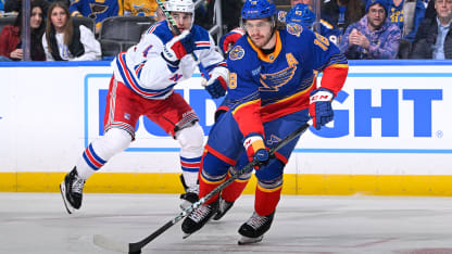 New York Rangers St. Louis Blues game recap December 15