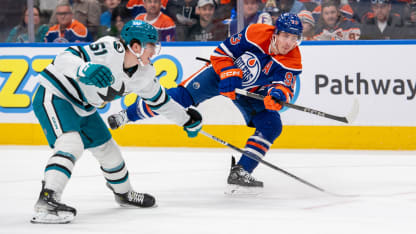 San Jose Sharks v Edmonton Oilers