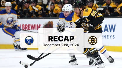 BUF at BOS | Recap